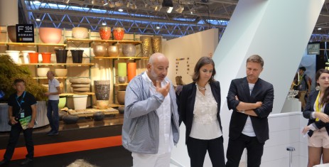 Jean-Marie MASSAUD présentant la nouvelle collection