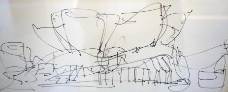 Esquisse Guggenheim / Bilbao 1991 - 1997